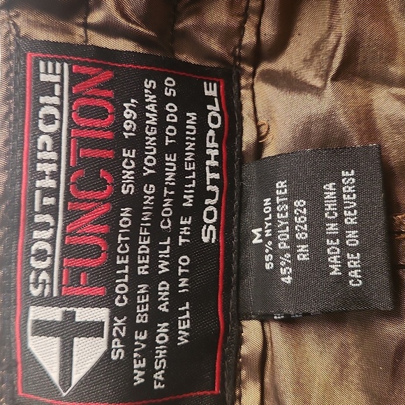 South Pole Function  Golden Cargo Pants Relaxed Fit - Picture 5 of 6